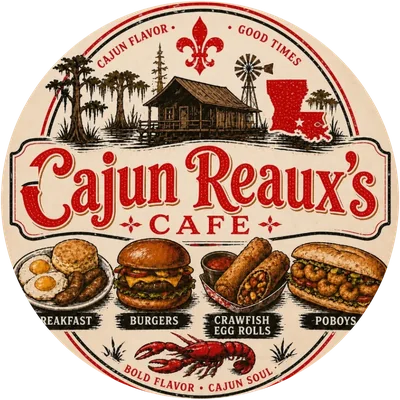 Cajun Reaux’s Cafe badge